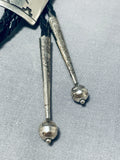 Nathan Fred Amazing Vintage Native American Hopi Sterling Silver Kokopelli Bolo-Nativo Arts