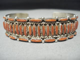 Native American Absolutely Incredible Signed Vintage Zuni Sterling Silver Bracelet-Nativo Arts