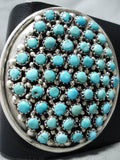 Native American Best Vintage Navajo Turquoise Snake Eyes Sterling Silver Ketoh Bracelet-Nativo Arts