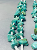 Native American Chunky Turquoise Longer Santo Domingo Coral Shell Heishi Necklace-Nativo Arts