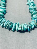 Native American Fantastic Vintage Santo Domingo Turquoise Necklace-Nativo Arts