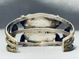 Native American Frank Atencio Vintage Santo Domingo Turquoise Sterling Silver Bracelet-Nativo Arts