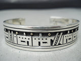 Native American Important Santo Domingo Joe Coriz 14k Gold Sterling Silver Bracelet-Nativo Arts