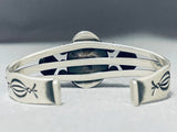 Native American Important Vintage Steve Arviso Turquoise Sterling Silver Bracelet-Nativo Arts
