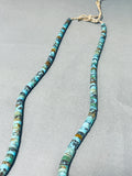 Native American Incredible Authentic Vintage Santo Domingo Turquoise Shell Necklace-Nativo Arts