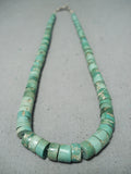 Native American Marvelous Vintage Santo Domingo Royston Turquoise Necklace-Nativo Arts
