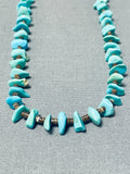 Native American Spectacular Vintage Santo Domingo Turquoise Heishi Necklace-Nativo Arts