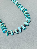 Native American Spectacular Vintage Santo Domingo Turquoise Heishi Necklace-Nativo Arts
