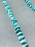 Native American Spectacular Vintage Santo Domingo Turquoise Heishi Necklace-Nativo Arts