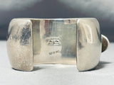 Native American The Most Unique Orville Tsinnie Sterling All Silver Vintage Bracelet-Nativo Arts