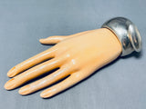 Native American The Most Unique Orville Tsinnie Sterling All Silver Vintage Bracelet-Nativo Arts