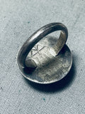 Native American Very Important Austin Ike Wilson Sterling Silver Ring - Famous!-Nativo Arts