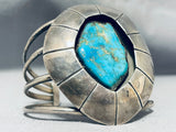 One Of The Best Ever Vintage Native American Navajo Shadowbox Sterling Silver Bracelet-Nativo Arts