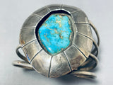 One Of The Best Ever Vintage Native American Navajo Shadowbox Sterling Silver Bracelet-Nativo Arts