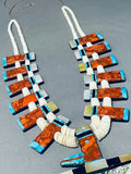 One Of The Largest Ever Native American Turquoise Shell Necklace-Nativo Arts