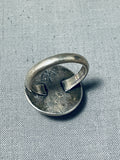 One Of The Most Famous Native American Navajo Vintage Artist Sterling Silver Ring-Nativo Arts