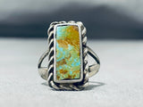 Outstanding Vintage Native American Navajo Royston Turquoise Sterling Silver Ring-Nativo Arts