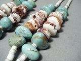 Phenomenal Santo Domingo Native American Turquoise Spiny Oyster Necklace-Nativo Arts