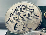 Precise Detail Vintage Hopi/ Pueblo Sterling Silver Concho Belt-Nativo Arts