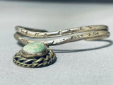 Remarkable Vintage Native American Navajo Royston Turquoise Sterling Silver Bracelet-Nativo Arts