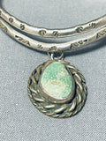 Remarkable Vintage Native American Navajo Royston Turquoise Sterling Silver Bracelet-Nativo Arts