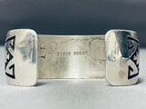 Ross Scott Vintage Native American Navajo Turquoise Sterling Silver Bracelet-Nativo Arts