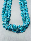Striking Authentic Vintage Native American Navajo Turquoise Necklace-Nativo Arts