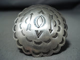 Stunning Vintage Native American Navajo Sterling Silver Shield Ring-Nativo Arts