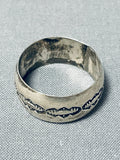 Superb Vintage Native American Navajo Sterling Silver Ring-Nativo Arts
