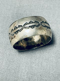 Superb Vintage Native American Navajo Sterling Silver Ring-Nativo Arts