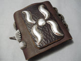 Superior Navajo Sterling Silver Bowguard Native American-Nativo Arts