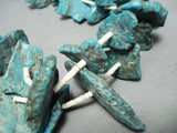 Superior Vintage Native American Navajo Turquoise Necklace-Nativo Arts
