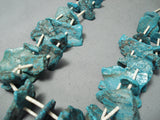 Superior Vintage Native American Navajo Turquoise Necklace-Nativo Arts