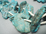Superior Vintage Native American Navajo Turquoise Necklace-Nativo Arts