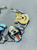 The Best Ever Native American Mickey Mouse Turquoise Sterling Silver Bracelet-Nativo Arts