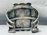 The Best Gilbert Turquoise Vintage Native American Navajo Museum Sterling Silver Bracelet-Nativo Arts