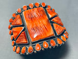 The Best Native American Navajo Spiny Oyster Sterling Silver Bracelet-Nativo Arts