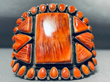 The Best Native American Navajo Spiny Oyster Sterling Silver Bracelet-Nativo Arts