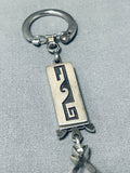 The Best Vintage Native American Hopi Huge Sterlingsilver Keychain-Nativo Arts