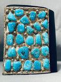 The Best Vintage Native American Navajo Turquoise Sterling Silver Ketoh Bracelet-Nativo Arts