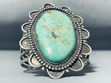 Tremendous Vintage Native American Navajo Royston Turquoise Sterling Silver Huge Bracelet-Nativo Arts