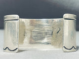 Tremendous Vintage Native American Zuni Turquoise Sterling Silver Bracelet-Nativo Arts