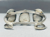 Triple Light Stone Vintage Native American Navajo Turquoise Sterling Silver Bracelet-Nativo Arts