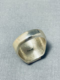 Turquoise Kachina Vintage Native American Navajo Sterling Silver Ring-Nativo Arts