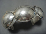 Unique Silver Buttons Vintage Native American Jewelry Navajo Sterling Silver Bracleet Old-Nativo Arts
