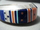 Very Important Gibson Nez Vintage Native American Navajo Turquoise Sterling Silver Bracelet-Nativo Arts