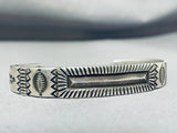 Very Important Perry Shorty Vintage Native American Navajo Ingot Silver Bracelet-Nativo Arts