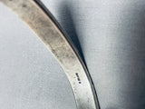 Very Important Perry Shorty Vintage Native American Navajo Ingot Silver Bracelet-Nativo Arts