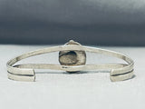 Wonderful Vintage Native American Navajo Kingman Turquoise Sterling Silver Bracelet-Nativo Arts