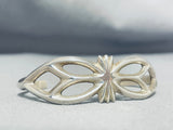Wonderful Vintage Native American Navajo Sterling Silver Bracelet-Nativo Arts